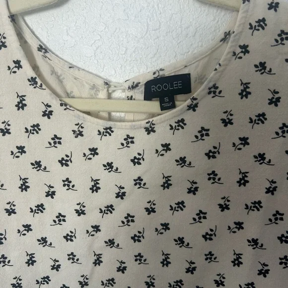 Floral Babydoll Top | Roolee - Picture 3 of 3